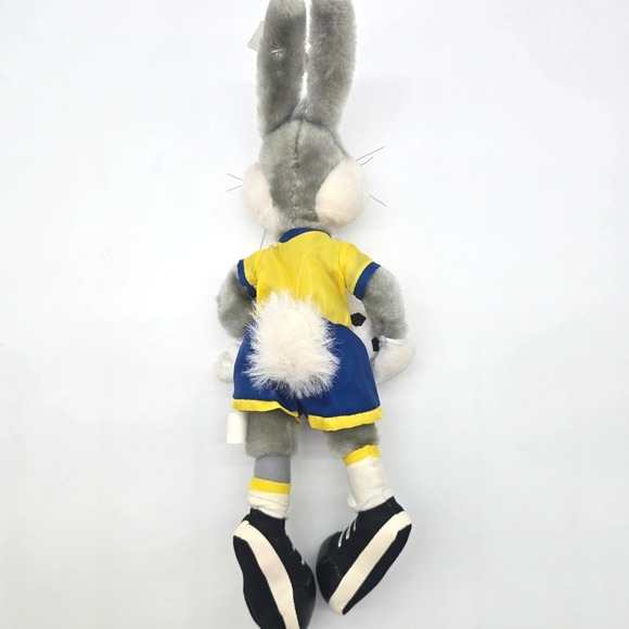 Vintage 1998 Looney Tunes Bugs Bunny Soccer Plush ACE Play-By-Play 16" NWT - Picture 5 of 9